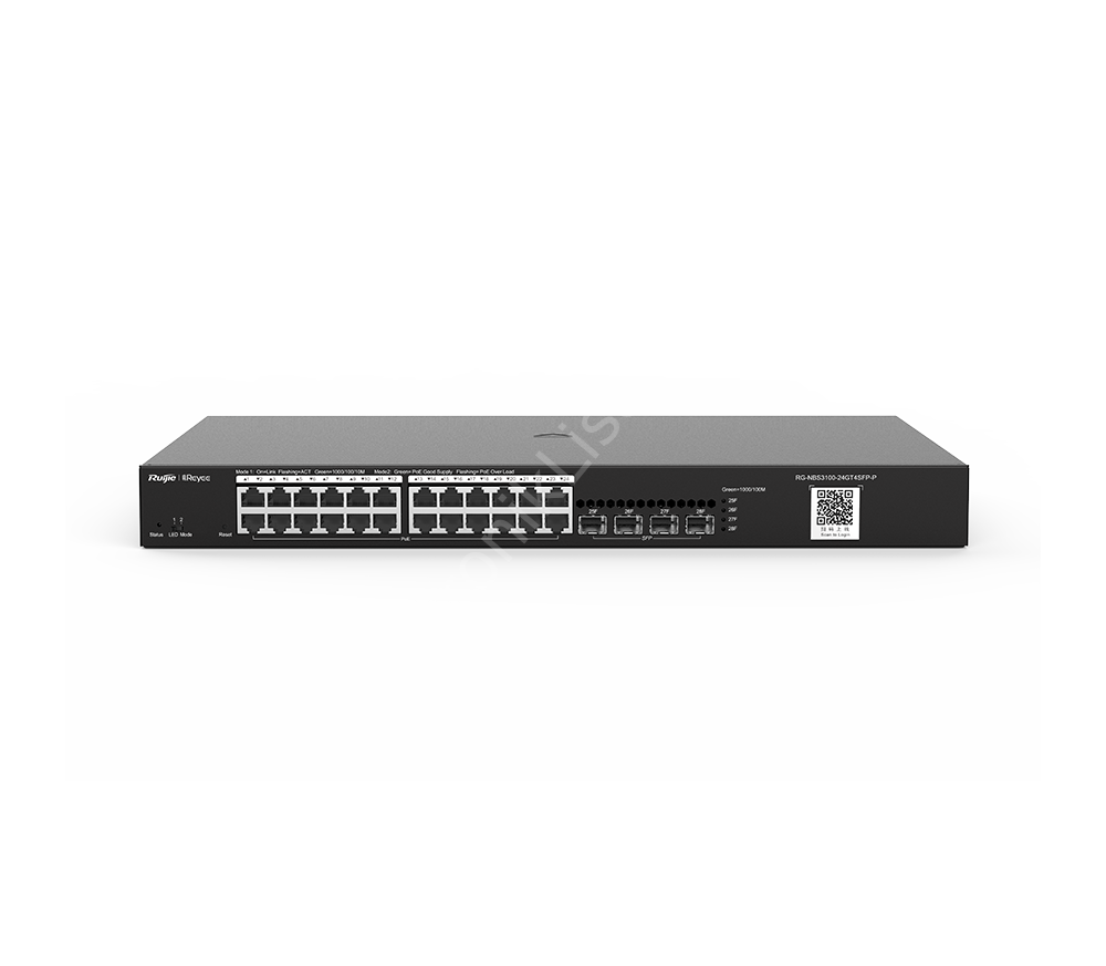Ruijie Reyee RG-NBS3100-24GT4SFP 24 Port 10/100/1000 +4SFP Yönetilebilir Switch