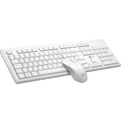 Lecoo Cm101 Usb Kablolu Klavye Mouse Set Beyaz