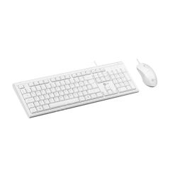 Lecoo Cm101 Usb Kablolu Klavye Mouse Set Beyaz