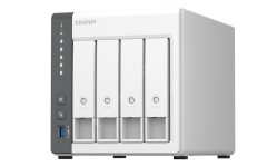 Qnap TS-433-4G 4GB 4 Slot 1x2.5GbE Port USB 3.2 NAS Depolama Ünitesi