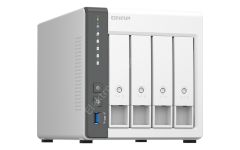 Qnap TS-433-4G 4GB 4 Slot 1x2.5GbE Port USB 3.2 NAS Depolama Ünitesi