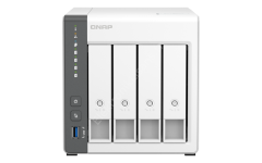 Qnap TS-433-4G 4GB 4 Slot 1x2.5GbE Port USB 3.2 NAS Depolama Ünitesi