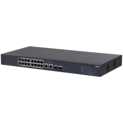 Dahua CS4218-16ET-190 18 Port 10/100 16xPoE 190W +2SFP Yönetilebilir Switch