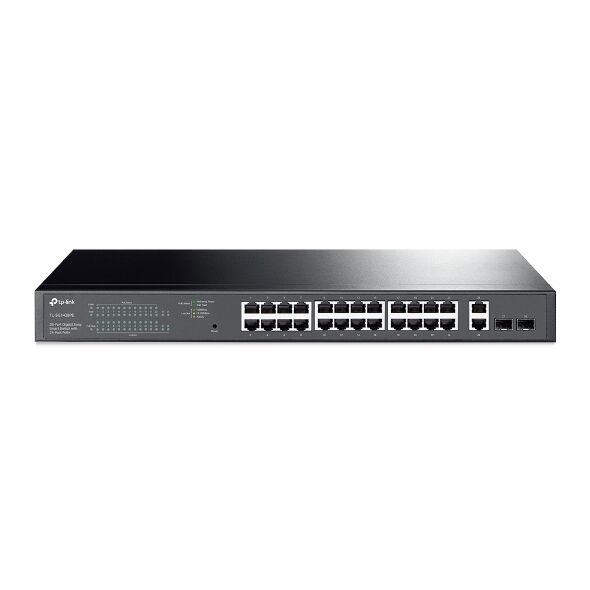 Tp-link Tl-sg1428pe 26 Port 10/100/1000 24xpoe 250w +2sfp Yonetilebilir Switch