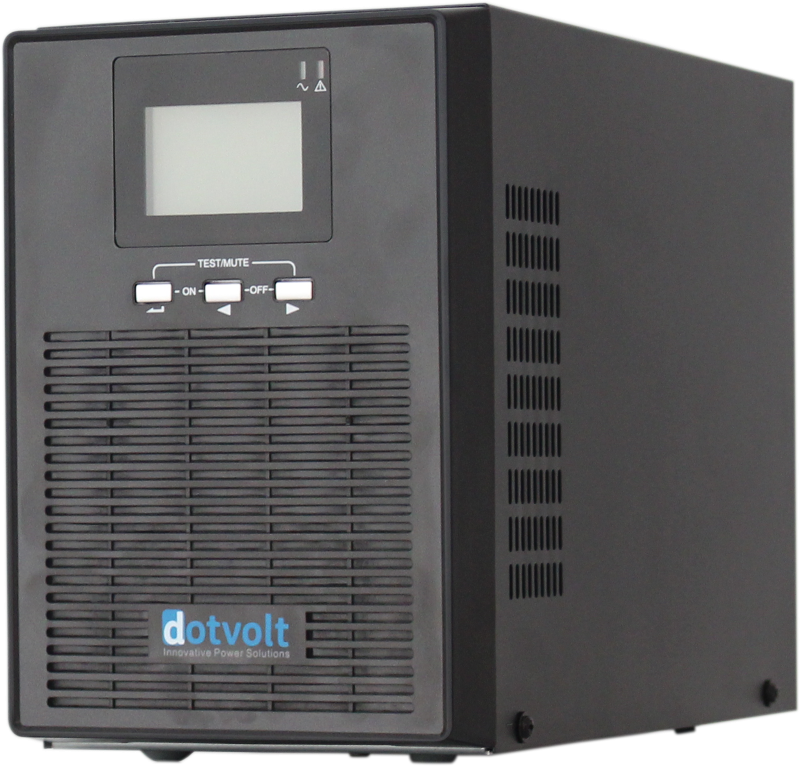 Dotvolt Volt MN 1 KVA (1/1) (2x9Ah) 5-15 DK Online UPS