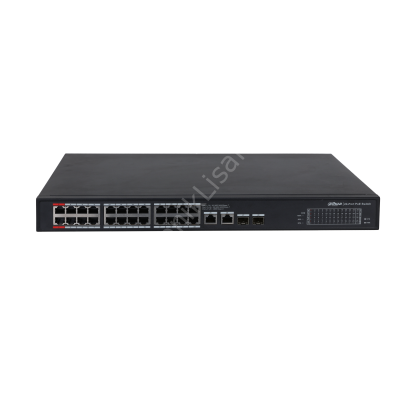 Dahua Pfs3228-24gt-360-v2 24 Port 10/100/1000 360w Poe+2sfp Yonetilemez Switch