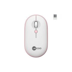 Lecoo Ws212 Usb Kablosuz Mouse Beyaz-pembe