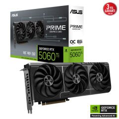 Asus Rtx5060-Ti 8Gb Gddr7 128Bit 3xDp/Hdmi (Prime-Rtx5060Ti-O8G)