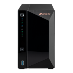 Asustor As3302t V2 2 Slot Tower Nas 1.7 Quad Ghz 2gb Ddr4 2.5gbe