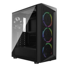 Cooler Master CMP510 TG 650W 80+Bronze 4x12cm ARGB Fan USB3.2 Pencereli mATX Kas